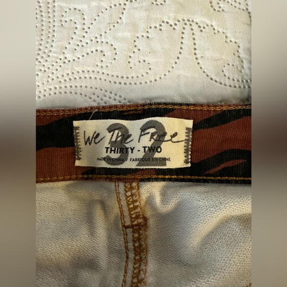 NWT Free People Lydia Straight Cord Jeans size 32 - Picture 5 of 9